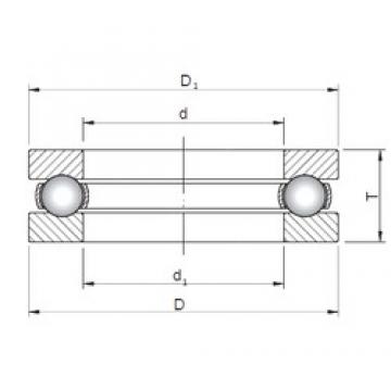 ISO 51118 thrust ball bearings