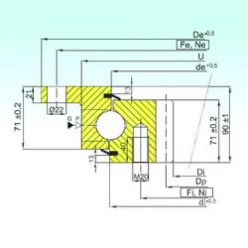 ISB ZBL.30.1155.200-1SPTN thrust ball bearings
