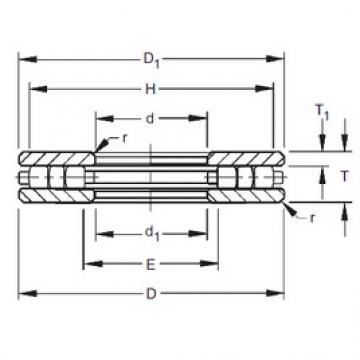 Timken 240TP177 thrust roller bearings