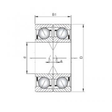 ISO 71906 CDF angular contact ball bearings