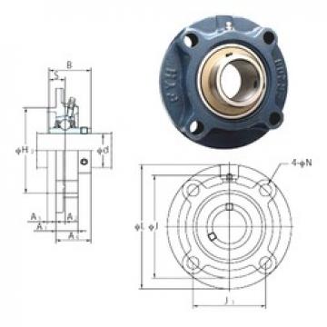 FYH UCFCX17-55 bearing units