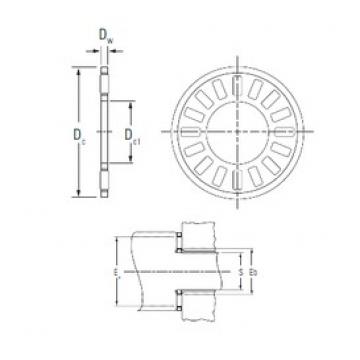 KOYO NTA-512 needle roller bearings