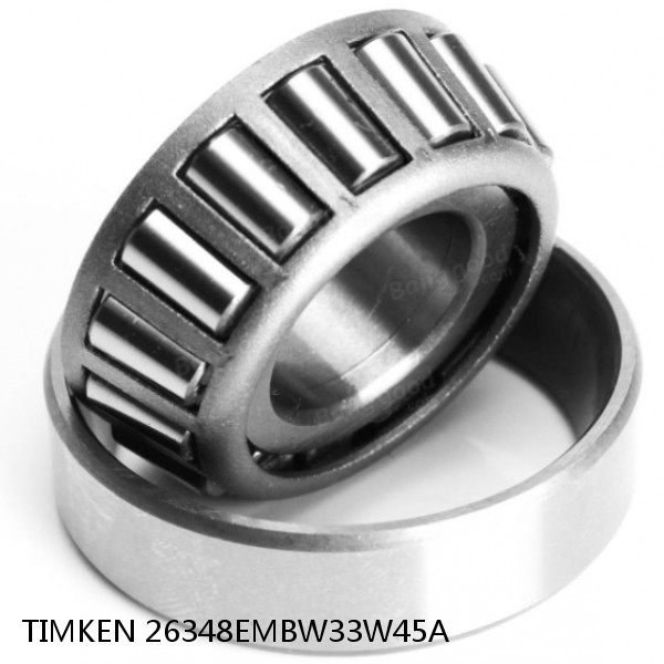 26348EMBW33W45A TIMKEN Tapered Roller Bearings Tapered Single Metric