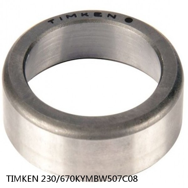230/670KYMBW507C08 TIMKEN Tapered Roller Bearings Tapered Single Imperial