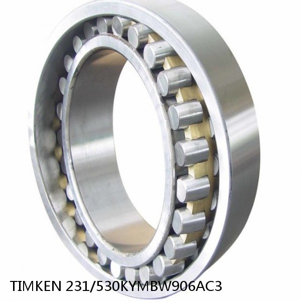 231/530KYMBW906AC3 TIMKEN Spherical Roller Bearings Steel Cage
