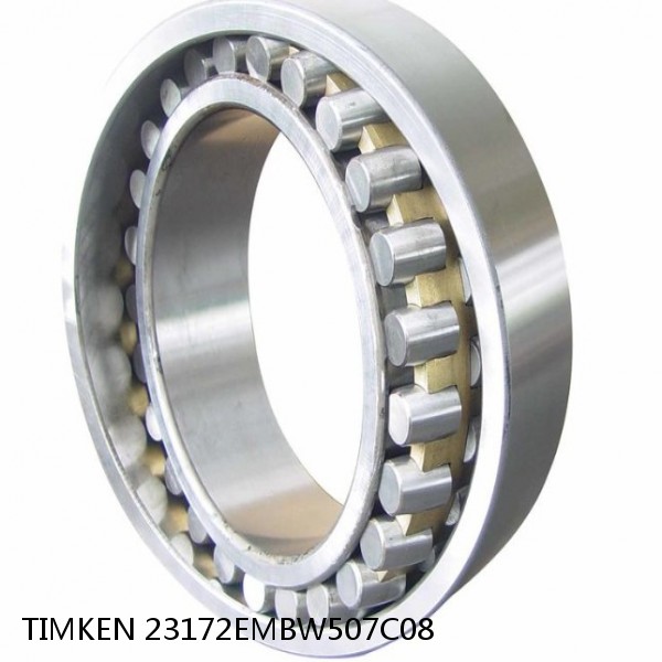 23172EMBW507C08 TIMKEN Spherical Roller Bearings Steel Cage