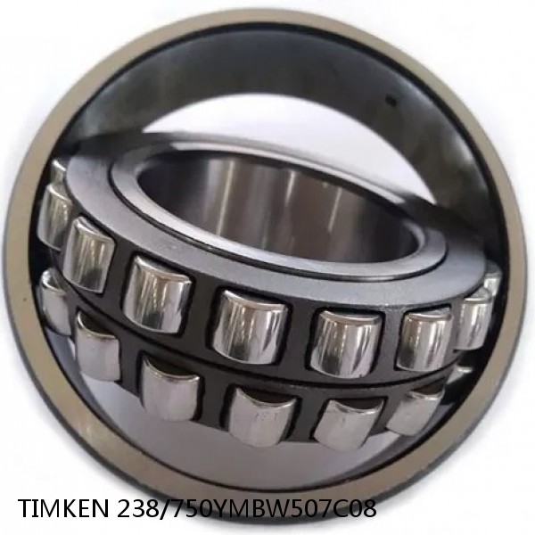 238/750YMBW507C08 TIMKEN Spherical Roller Bearings Steel Cage