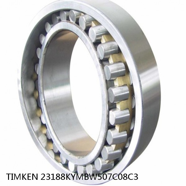 23188KYMBW507C08C3 TIMKEN Spherical Roller Bearings Steel Cage