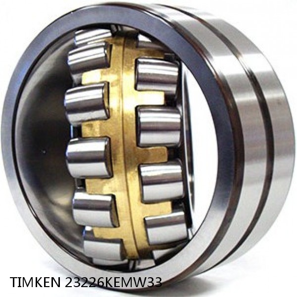 23226KEMW33 TIMKEN Spherical Roller Bearings Steel Cage