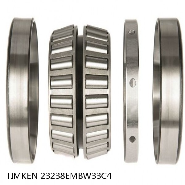23238EMBW33C4 TIMKEN Tapered Roller Bearings TDI Tapered Double Inner Imperial
