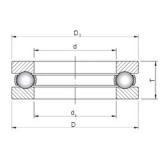 ISO 51338 thrust ball bearings