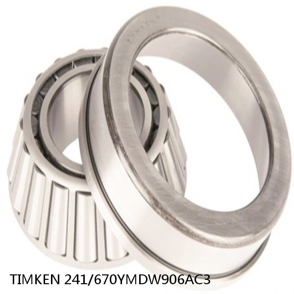 241/670YMDW906AC3 TIMKEN Tapered Roller Bearings Tapered Single Metric