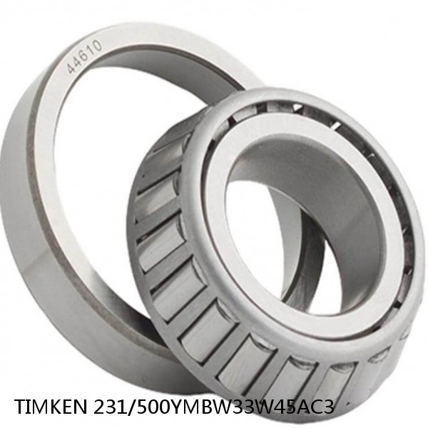 231/500YMBW33W45AC3 TIMKEN Tapered Roller Bearings Tapered Single Imperial