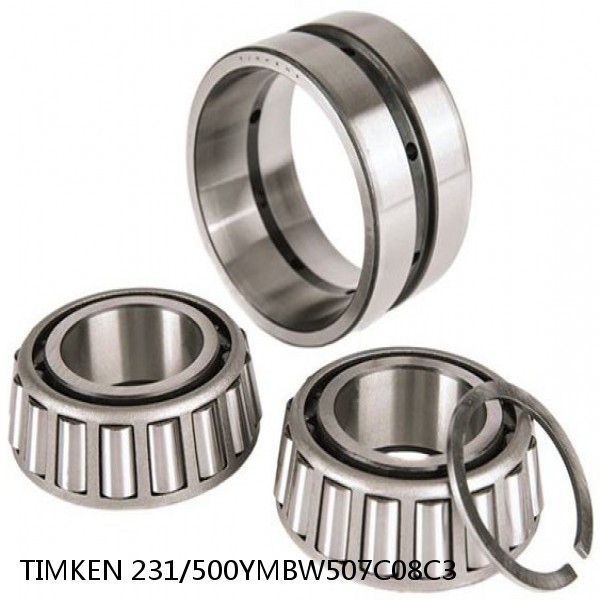 231/500YMBW507C08C3 TIMKEN Tapered Roller Bearings Tapered Single Imperial