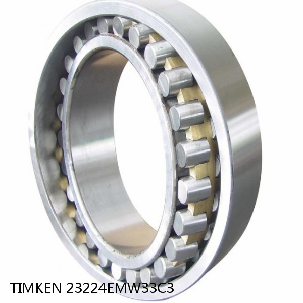 23224EMW33C3 TIMKEN Spherical Roller Bearings Steel Cage