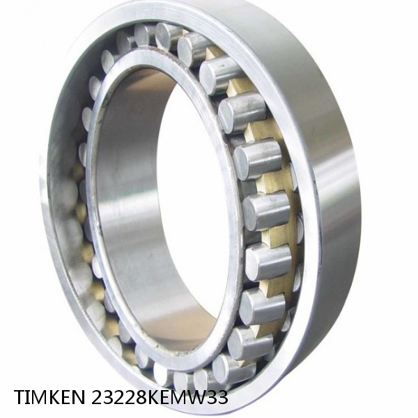 23228KEMW33 TIMKEN Spherical Roller Bearings Steel Cage